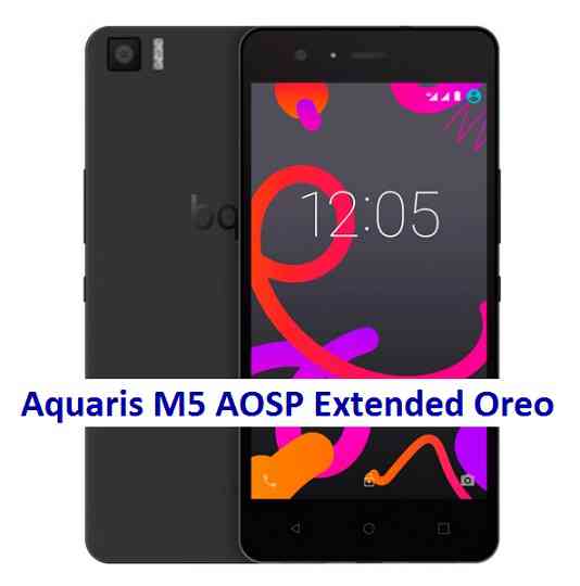 Aquaris M5 AOSPExtended Oreo 8.0 ROM