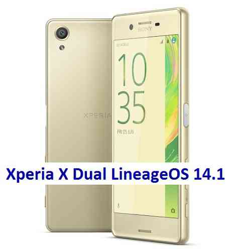 LineageOS 14.1 for Xperia X Dual Nougat 7.1 ROM