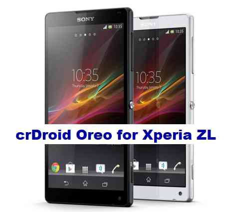 crDroid 4.0 Android Oreo Download for Xperia ZL