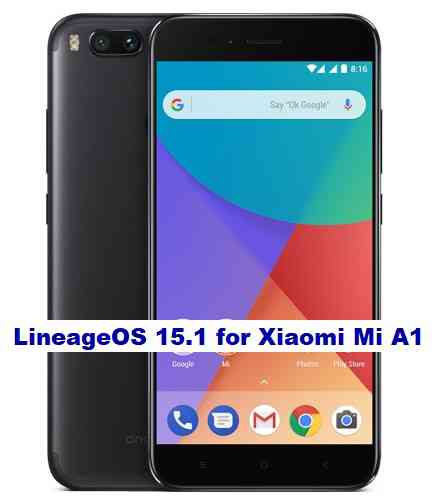 LineageOS 15.1 for Mi A1 Oreo 8.1 ROM Download
