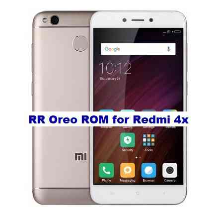 Android 8.1 Resurrection Remix Oreo for Redmi 4x