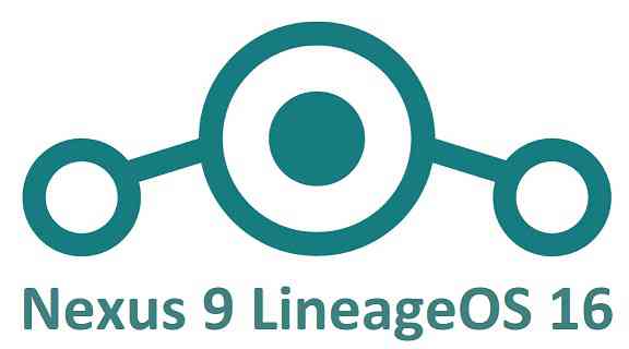 Download Lineage OS 16 for Nexus 9 - flounder