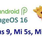 lineageos16-nexus9-mi5s-plus