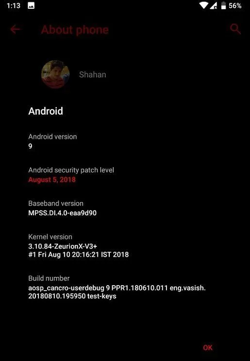 Android Pie on Mi 4w