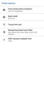 Google Camera (Gcam) sttings