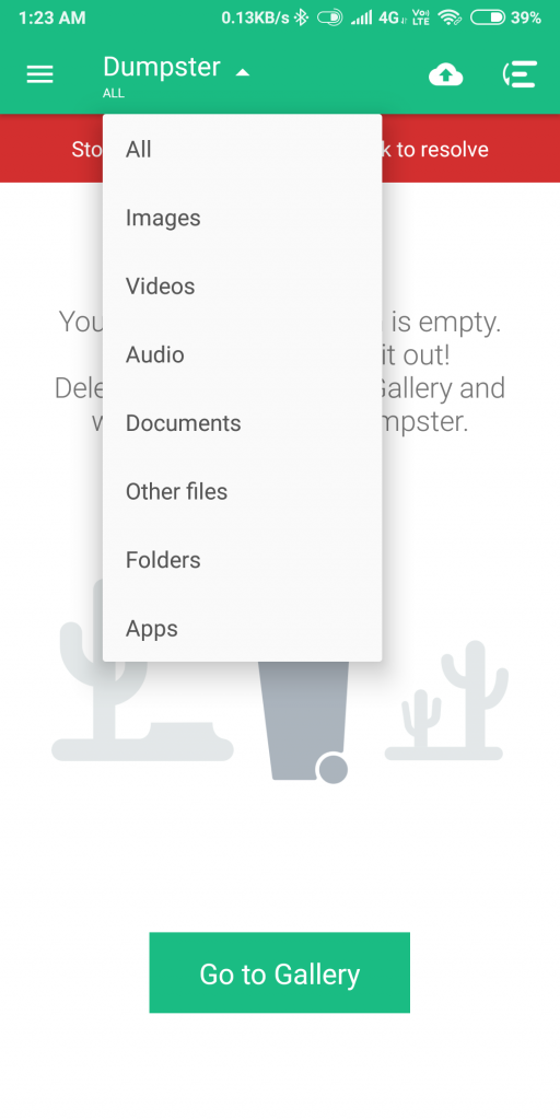Dumpster is the best application for recovering deleted files from your android phone Dumpster Apk Download For Android Phones | Recover Deleted Files