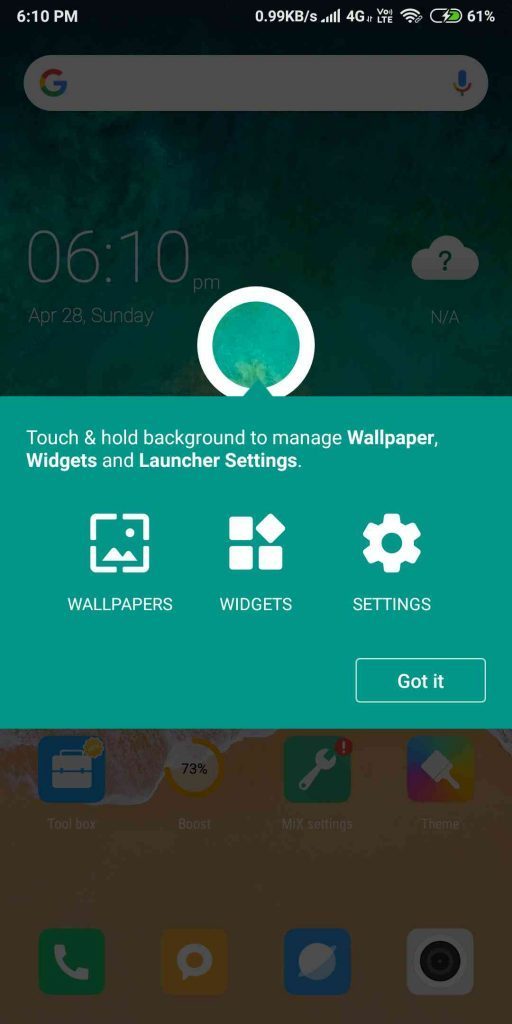 MiX Launcher has some special features like memory boost on the home screen and this memor MiX Launcher Apk Download For Android Phones