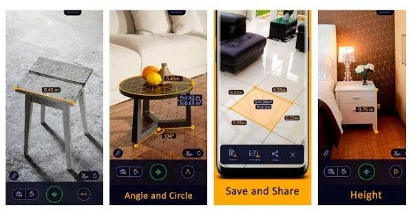 AR Ruler application for Android