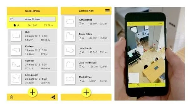 CamToPlan application