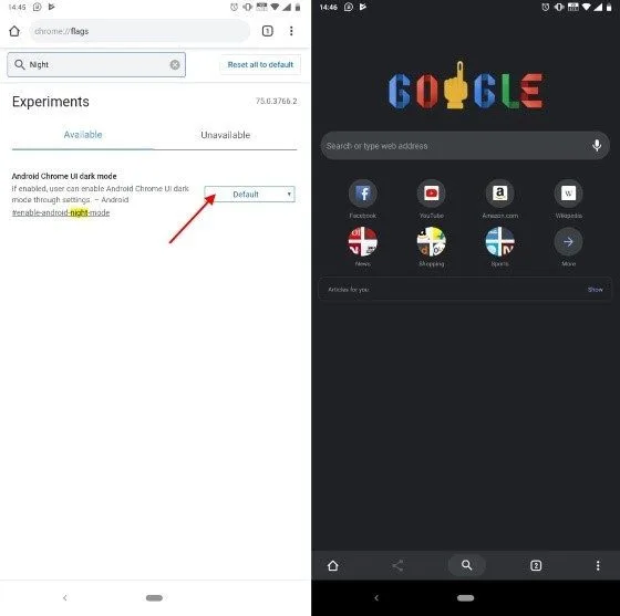 Dark Mode flag