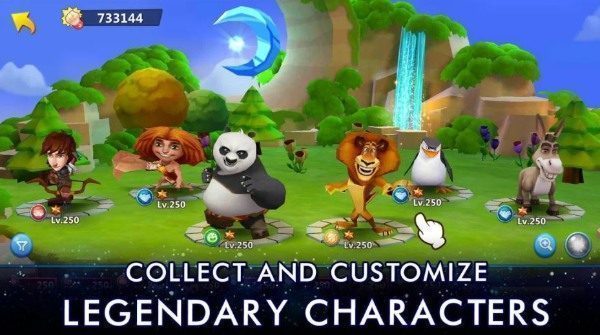 DreamWorks Universe of Legends Android Game