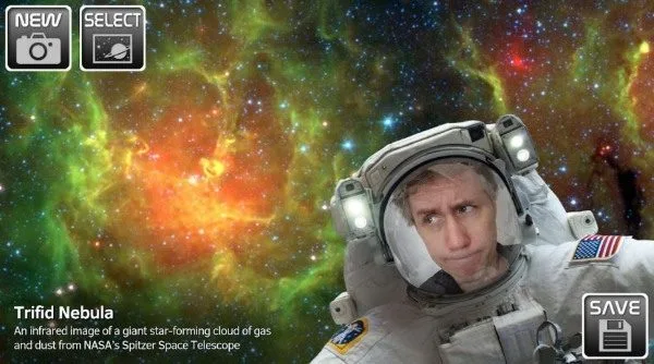 NASA Selfies app