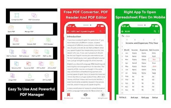 Fast PDF Converter and Reader