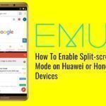 Split-screen mode