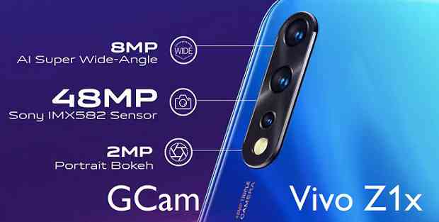 Download Google Camera (GCam) for Vivo Z1x