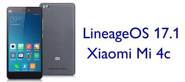Download LineageOS 17.1 for Mi 4c