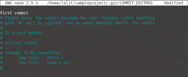 commit prompt to describe changes made 