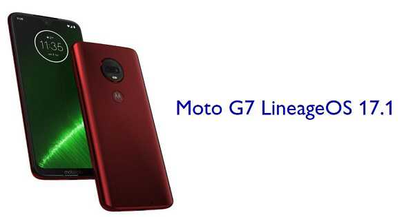 LineageOS 17.1 for Moto G7 (river)