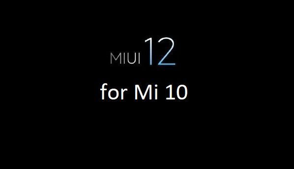 miui 12 mi note 10