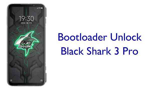 Black Shark 3 Pro Bootloader Unlock