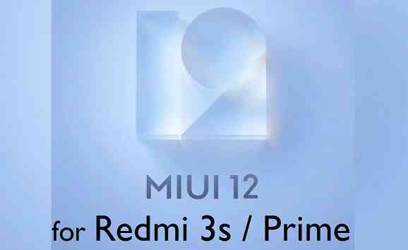 Redmi 3s / Prime MIUI 12 Download