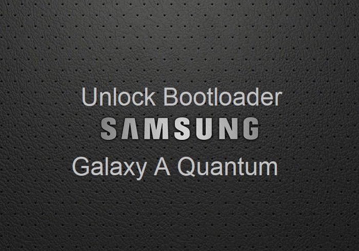 unlock bootloader Galaxy A Quantum