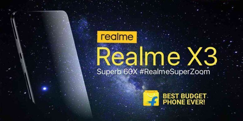 Realme X3 SuperZoom Flipkart launch