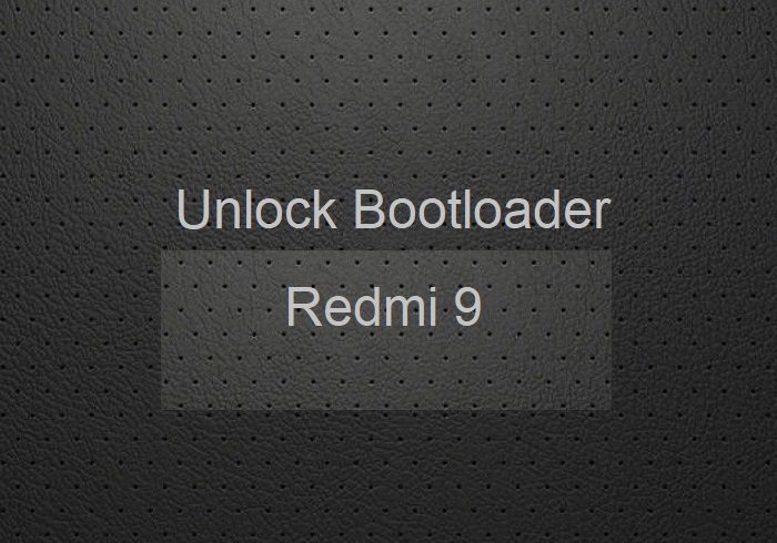 unlock bootloader Redmi 9
