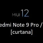 miui12 Redmi Note 9 Pro