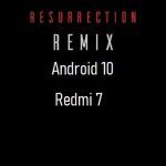 rr rom android 10 Redmi 7