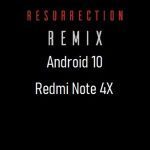 rr rom android 10 Redmi Note 4X
