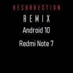 rr rom android 10 Redmi Note 7