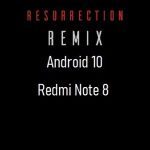 rr rom android 10 Redmi Note 8