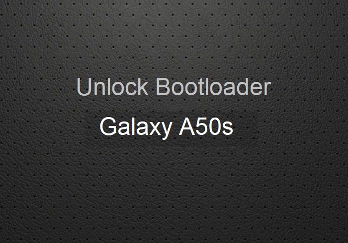 unlock bootloader Galaxy A50s