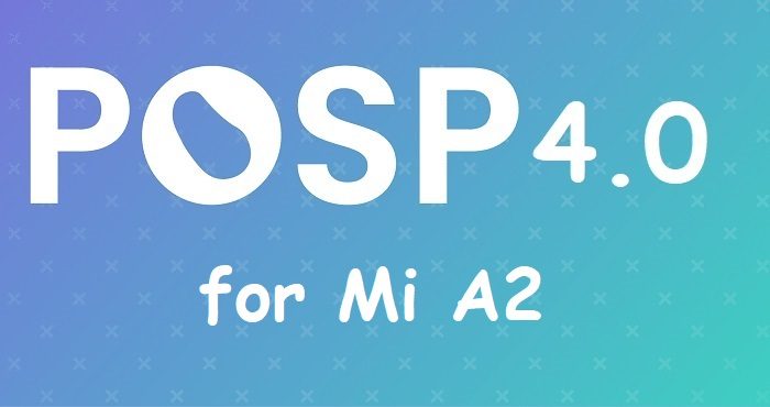 Android 11 POSP 4.0 Mi A2