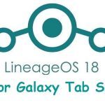 LineageOs 18 Galaxy Tab S5e