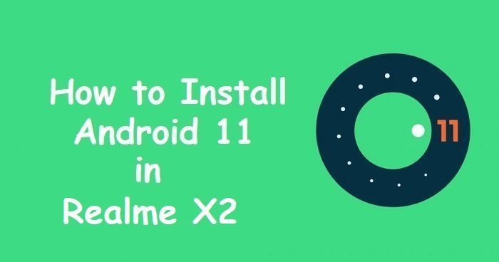 android 11 Realme X2