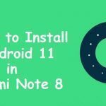 android 11 Redmi Note 8