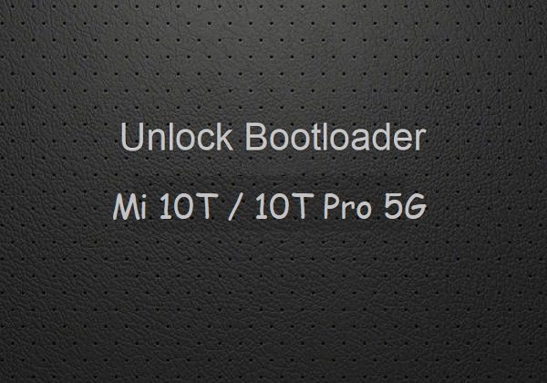unlock bootloader Mi 10T Pro 5G