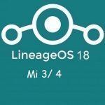 Lineage Os 18 Mi 3 / Mi 4