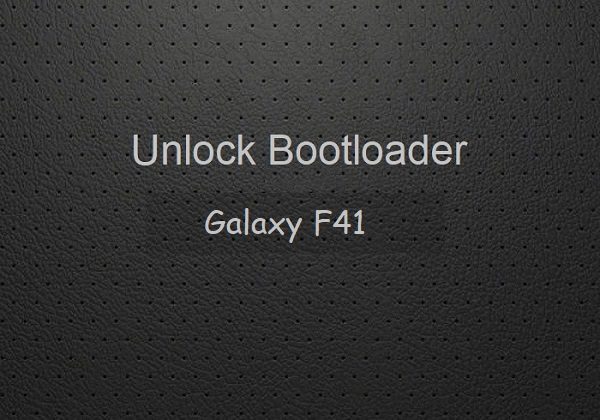 unlock bootloader Galaxy F41