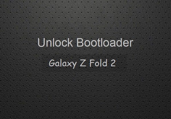 unlock bootloader galaxy z fold 2