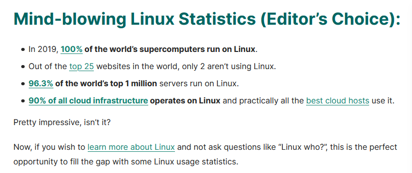 Linux Development opportunity