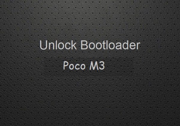 unlock bootloader poco m3
