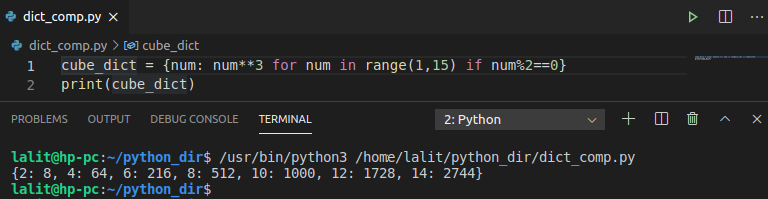 conditional statement in python dictionary comprehension