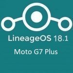 LineageOS 18.1 Moto G7 Plus