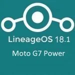 LineageOS 18.1 Moto G7 Power