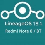 LineageOS 18.1 Redmi Note 8