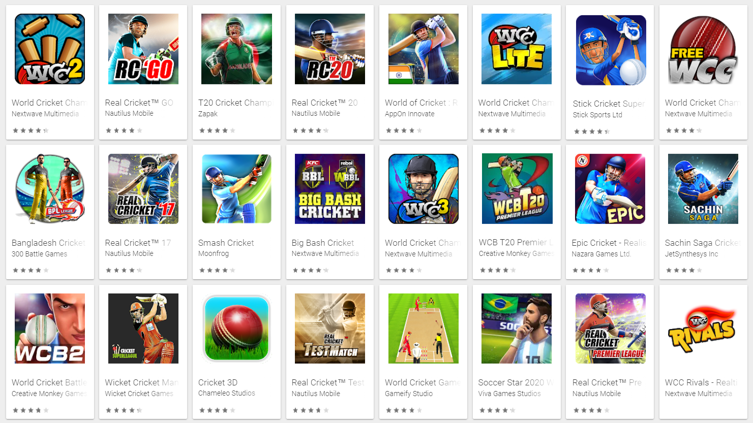Best Android cricket games