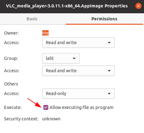 package install permission
